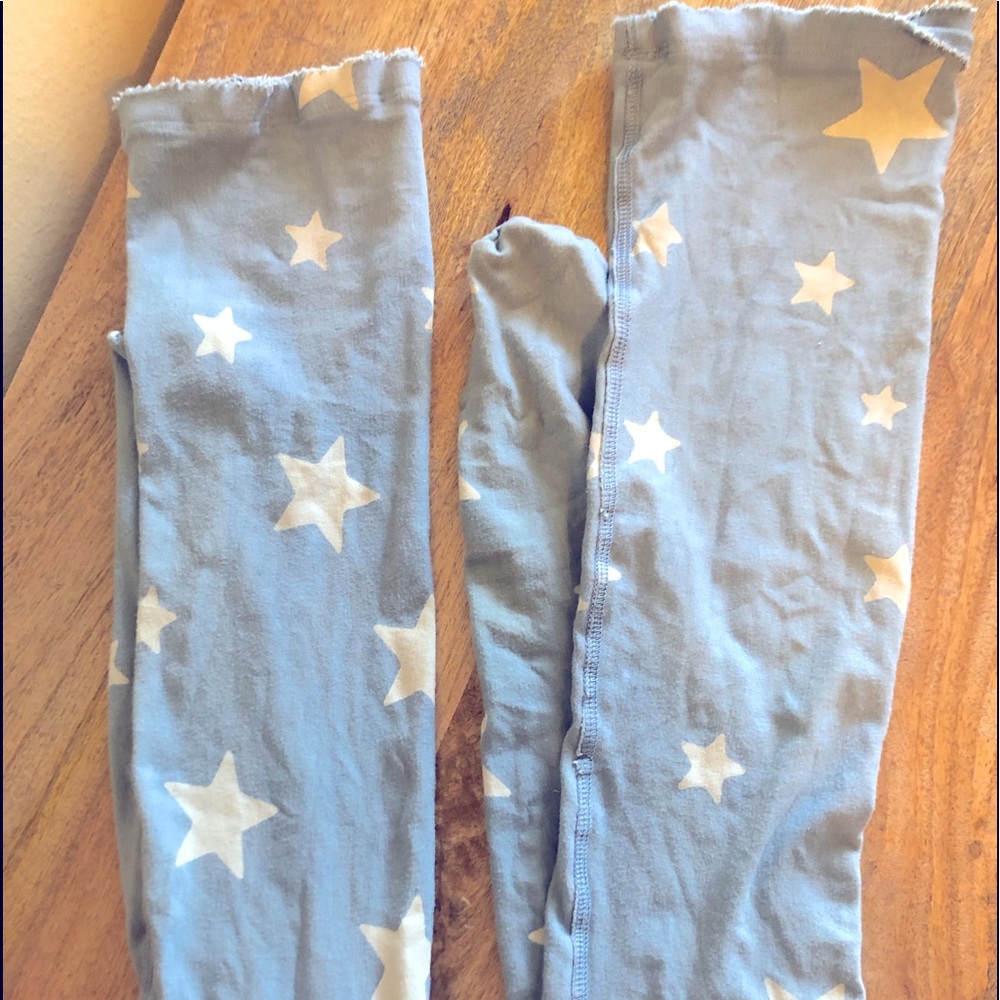 ⭐️💙Magnolia Pearl French Star Thigh High Stockings - Baby Blue⭐️💙